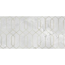 Декор 60x120 JURASSIC WHITE POLISHED DECOR RECT. Jurassic из коллекции Jurassic Jurassic Керамическая плитка Itt Ceramic