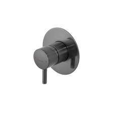 Зовнішня частина змішувача прихованого монтажу RONDO ванна/душ, brushed titanium (100345154) Зовнішня частина змішувача прихованого монтажу RONDO ванна/душ, brushed titanium (100345154)
