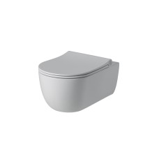 SET ACRO COMPACT, Унітаз підвісний 54 см + Сидіння для унітазу Soft-Close, білий матовий (100282320)