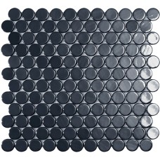 Мозаика 30,1*31,3 Br Black Circle 6005C