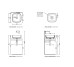 FLAG 40 Умивальник накладний 40х40, Fango (FG40AFAN)