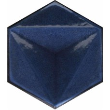 Декор Esagona Blu 15.1x17.3 Chroma з колекції Chroma Декор Esagona Blu 15.1x17.3 Chroma з колекції Chroma
