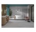 Плитка керамогранитная Cassius White RECT 598x598x8 Cersanit Cersanit