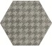 Плитка (26.6x23) DTR106M Pied De Poule Grigio - Dautore з колекції Dautore Quintessenza