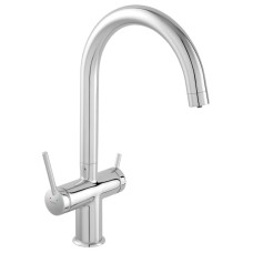 Смеситель Filtrata, кухня, для фильтрованной воды с двухсторонним регулятором, хром, FERRO Смеситель Filtrata, кухня, для фильтрованной воды с двухсторонним регулятором, хром, FERRO