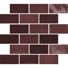 6,5x13 Burgundy-New Zellige-J0606 з колекції New Zellige NEW ZELLIGE Керамічна плитка Aleluia