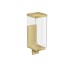 Дозатор подвесной для жидкого мыла Axor Universal Rectangular, Brushed Gold Optic (42610250)