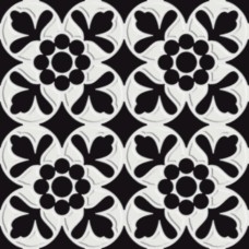 (20x20) 7VFNBF6 Fleur Noir-Blanck - Deco Dantan з колекції Deco Dantan Deco Dantan Керамічна плитка Tagina — сторінка 2