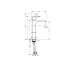 Смеситель Axor Citterio E 250 Lever для умывальника, Brushed Black Chrome 36113340