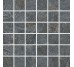 Мозаїка 4,7x4,7 Dark Mosaico Mosmosaico Su Rete - Dolomite - 92926 з колекції Dolomite Monocibec