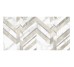 Плитка стінова Marmo Bianco шеврон 300x600x9 Golden Tile Golden Tile
