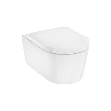 Унитаз подвесной EluPura S 540 мм AquaFall Flush с сиденьем SoftClose и QuickRelease (60292450) Унитаз подвесной EluPura S 540 мм AquaFall Flush с сиденьем SoftClose и QuickRelease (60292450)