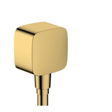 Шлангове під'єднання FixFit E зі зворотнім клапаном Polished Gold Optic (26457990)