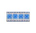 Декор Tabica Denia 12x32.5 Decorado Gres De Aragon з колекції Decorado Gres De Aragon