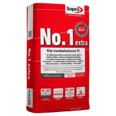 Клей для плитки №1 400 extra (22,5 кг) Клей для плитки №1 400 extra (22,5 кг)