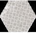 SIGMA GREY 21.6х24.6 (шестигранник) B-100 (плитка для підлоги та стін)