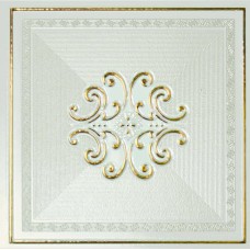 Декор (25.5x25.5) 110088 Ermitage Decoro Finitura Impero Lux Gold Su Bianco - Ermitage з колекції Ermitage