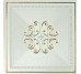 Декор (25.5x25.5) 110088 Ermitage Decoro Finitura Impero Lux Gold Su Bianco - Ermitage з колекції Ermitage Settecento