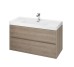 Шафка під умивальник CREA 100 Oak FZZW1008791564 Cersanit Cersanit