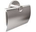 DFL40000618BN Flow Тримач туалетного паперу з кришкою, колір Brushed Nickel PVD (1 сорт)