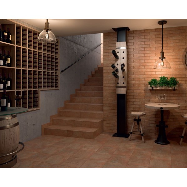 Ступенька с капиносом прямая Ilario Beige 30x33 код 1213 Ceramika Paradyz Paradyz