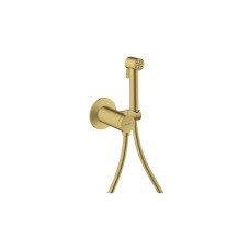 Комплект гігієнічного душу AXOR S на змішану воду Polished Gold Optic (29242990) BIDETTE SHOWERS