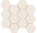 Мозаїка (23.2x26.4) Malla Panal Hexagon Crema 23,2 x 26,4 - Panal Hexagon з колекції Panal Hexagon Cevica
