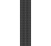 Декор (30x120) PUCBL94 Stitch black - Cover из коллекции Cover Mutina