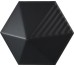 Плитка (12.4x10.7) 23029 Magical 3 umbrella black matt - Magical 3 з колекції Magical 3 Equipe