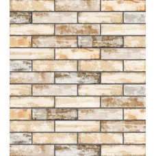 Декор (7.5x30) D272 BRL.BEIGE DEC. - Brick Lane з колекції BrickLane Bricklane Керамическая плитка Marca Corona