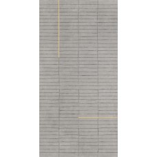 60x120 Brick Surface With Brass Or Steel Strip - Lines - 1D LINES з колекції Lines 60x120 Brick Surface With Brass Or Steel Strip - Lines - 1D LINES з колекції Lines