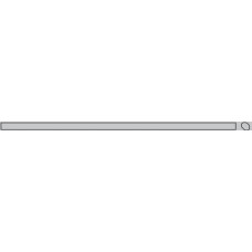 Спецелемент Rounded Edge Grey 1.1x18.8 Zellige Hexa Wow з колекції Zellige Hexa Wow Zellige Hexa Керамічна плитка WOW Design
