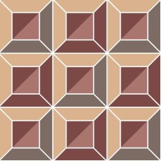 Декор I-2 Sheet 28x28 Istanbul Top Cer з колекції Istanbul