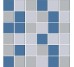 Мозаїка (30x30) M TR 14 Tr bluavio-33+Tr lilla-33+Tr perla-33 - Trasparenze Mix з колекції Trasparenze Mix Vogue