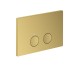 Панель змиву AXOR FlushPlate, Polished Gold Optic (42530990)