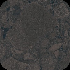 R.332 CHECKERS ROUNDED BLACK SPACE 28.6x28.6 (для підлоги і стін)