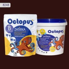 Двокомпонентна епоксидна затирка фуга для плитки і мозаїки ТМ "OCTOPUS",  колір  8248 1,25 кг Octopus