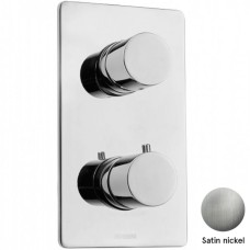 Z00002000094005 TEO LINE Внешняя часть термостатического смесителя, SATIN NICKEL (1 сорт)