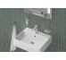 Стакан підвісний STARCK T Stainless steel Brushed, скло White Matt (0099317000)