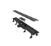 Трап линейный AQUA 70cм и решеткой Line mattblack Koller Pool