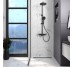 Трап линейный AQUA 70cм и решеткой Line mattblack Koller Pool