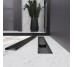 Трап линейный AQUA 70cм и решеткой Line mattblack Koller Pool