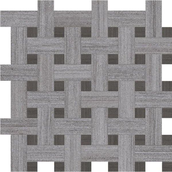 Мозаїка (30x30) MF54 Grey Intreccio R - Fusion з колекції Fusion Refin