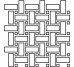 Мозаїка (30x30) MM8MS4L Mosaico Intreccio Amani Grey Lev R - Marmorea2 з колекції Marmorea2 Fioranese