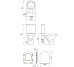 КОМПАКТ 781 ZIP SIMPLE ON 011 3/5 З ДЮРОПЛАСТОВИМ СИДІННЯМ SLIM З ПЛАВНИМ ЗАКРИВАННЯМ І ФУНКЦІЄЮ ПРО