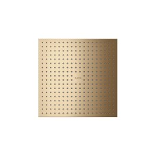 Верхний душ Axor 300х300 2jet монтаж с потолка, Brushed Bronze (35321140)