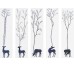Декор Chiarenza 1 80x100 Il Bosco Dei Cervi Bardelli з колекції Il Bosco Dei Cervi Bardelli