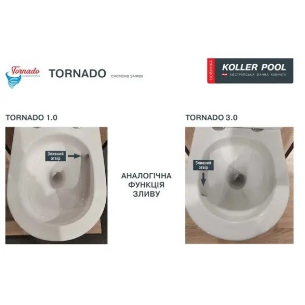 Інсталяція Koller Pool Dune 1200SL + Neon Chrome панель змиву + підвісний унітаз Round Smart Tornado 3,0 Koller Pool