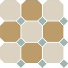 White Yellow Turquoise 30x30 Octagon Top Cer з колекції Octagon White Yellow Turquoise 30x30 Octagon Top Cer з колекції Octagon