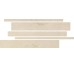 Декор (20x40) 37527 Borg.treccia Mo Bian Dec.fascia - Pietra Di Borgogna з колекції Pietra Di Borgogna Cerdomus